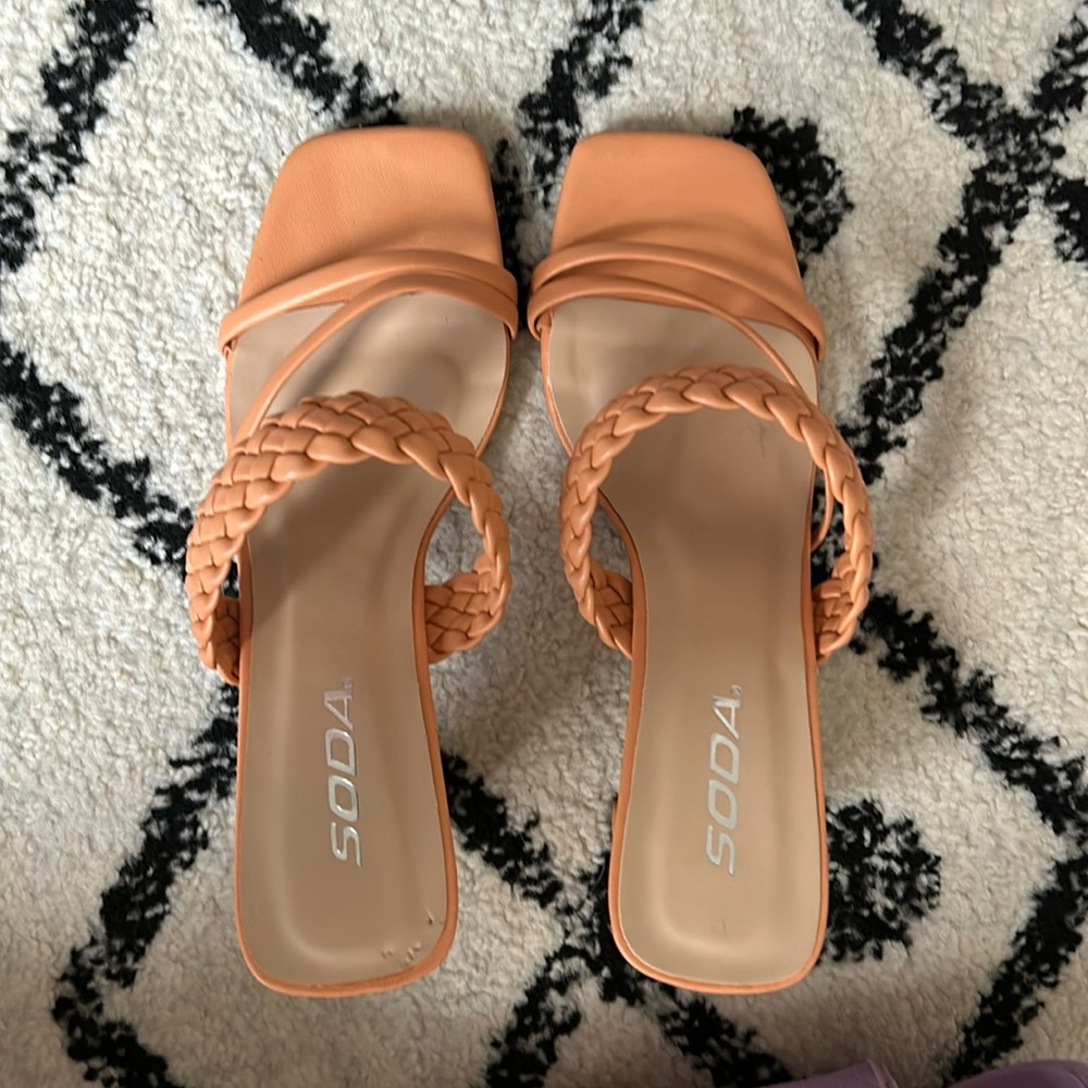 Orange Heels